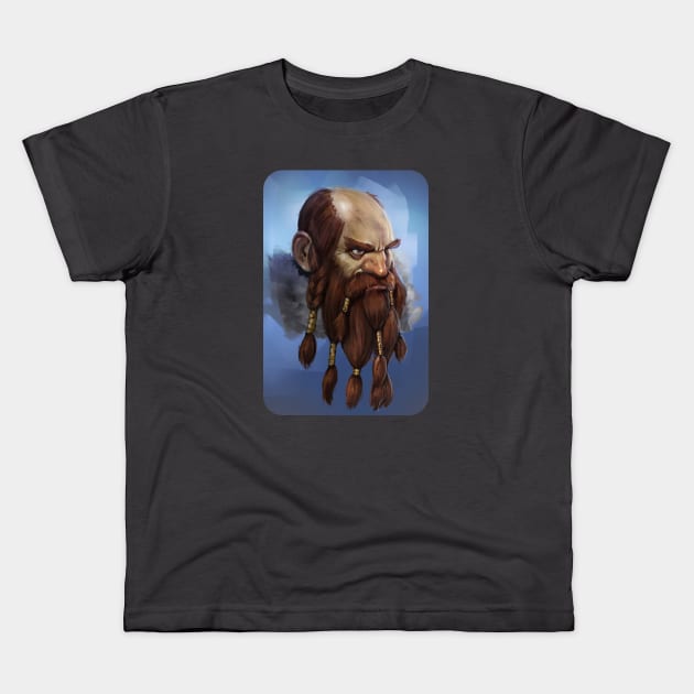 Dwarf Kids T-Shirt by onurbakar